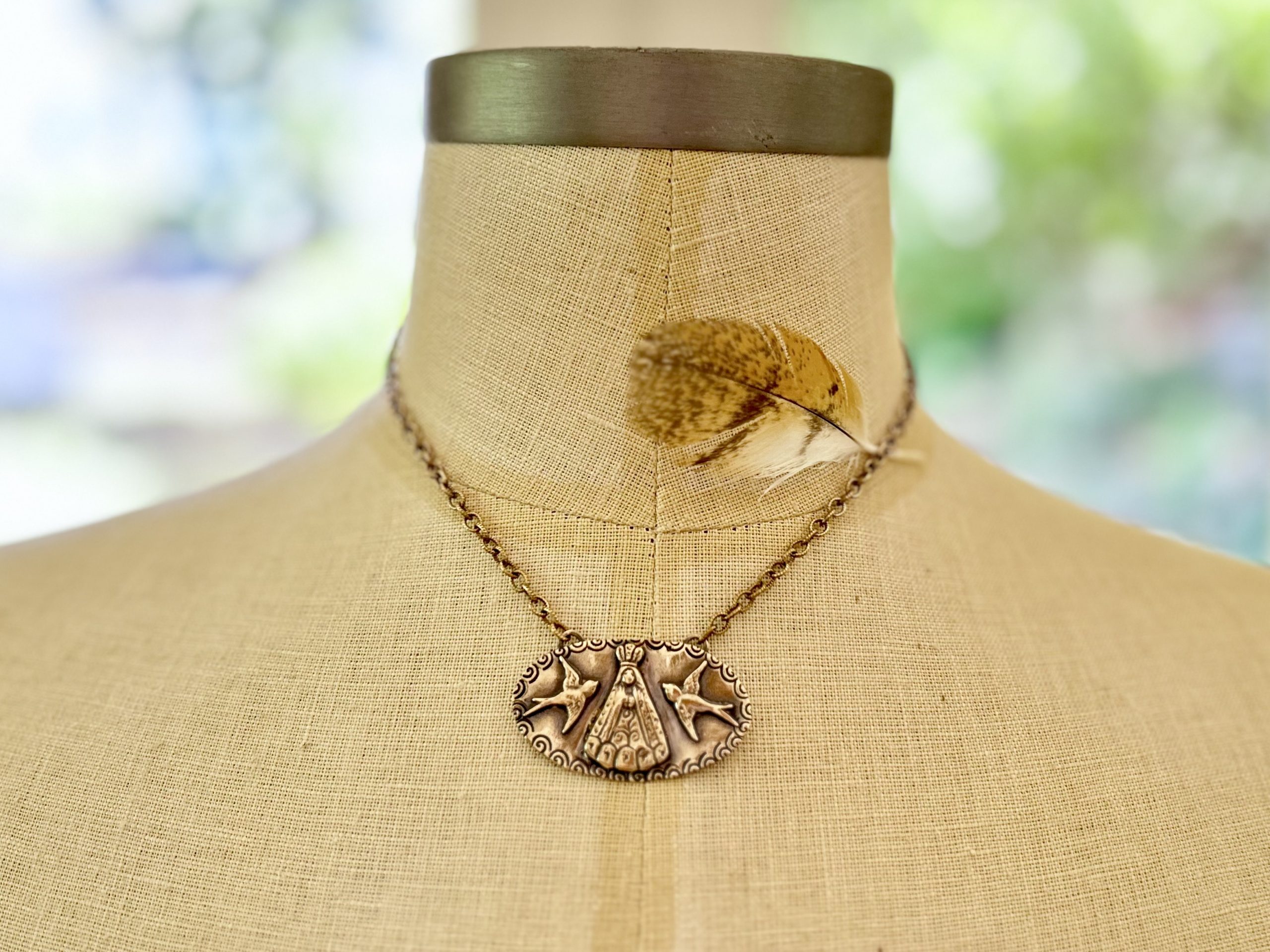 Goddess of the Birds Necklace