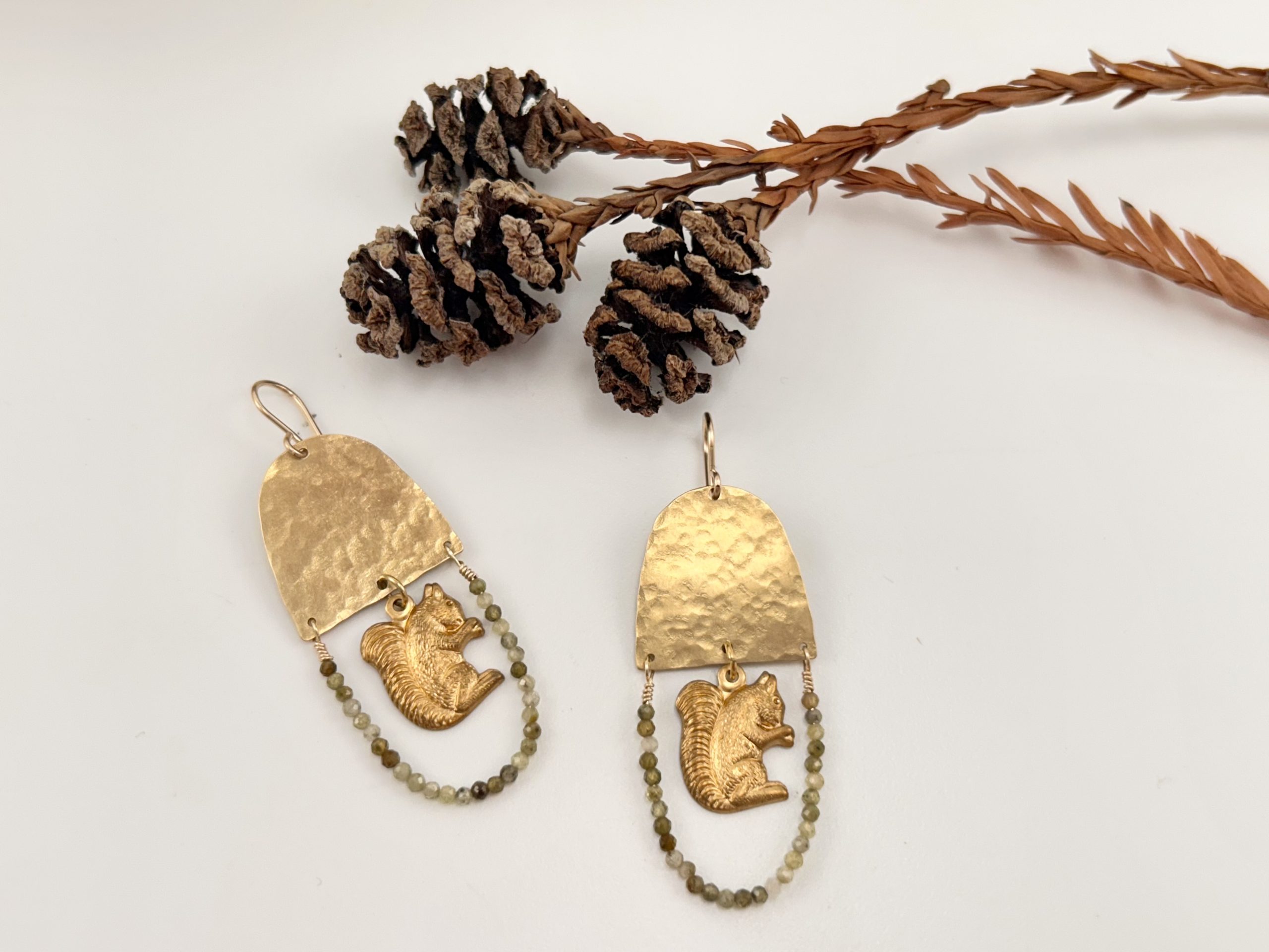 Squirrel Earrings