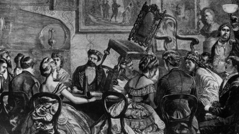 Ectoplasm was a substance said to be the materialization of spirits in our world. The fascinating ectoplasm gave some insane pictures from seances and plenty of bonkers debunking of fraudulent mediums using it.