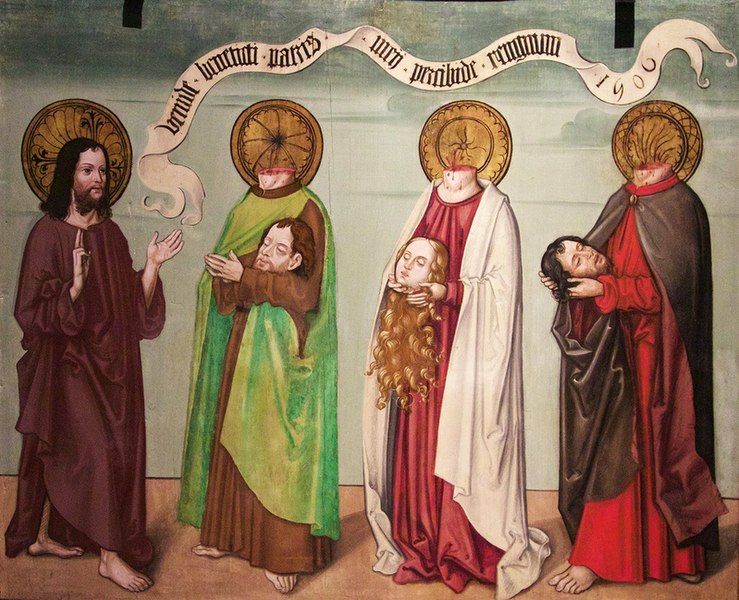 There is a ghost legend from Roman times in Zurich. The story of the martyrs and saints Felix, Regula and Exuperantis who rose from their deaths and walked with their heads under their arms, is still an important story for the city.