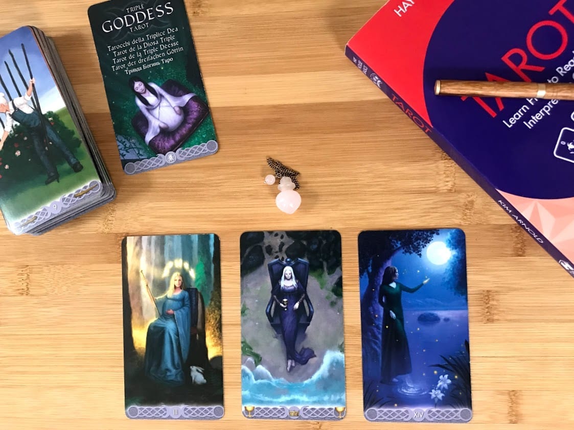 rainy day tarot spread example