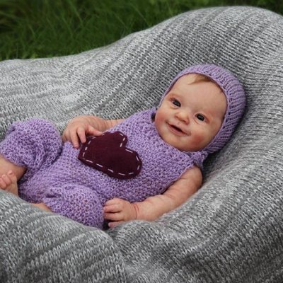 20" Sweet Smile Girl Toddler Silicone Doll Reborn Baby MoonPie Reborns® Thalia