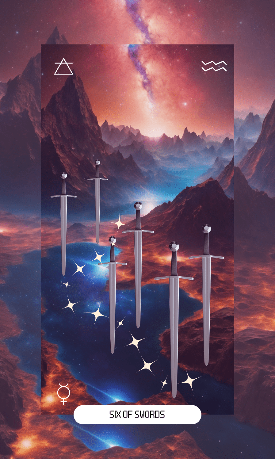 Cosmic Tarot - A Tarot Deck By Moon Sauvage