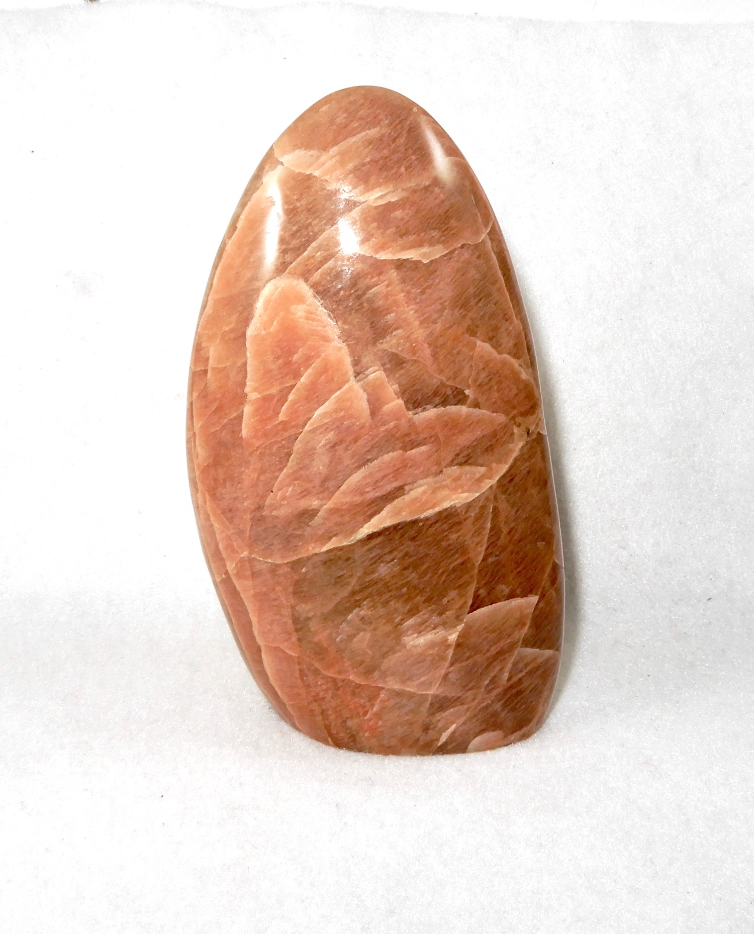 Peach Moonstone Free Form - MOON SOUL MAGIC