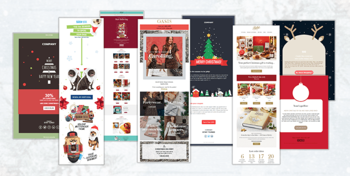 Amazing Christmas Email Inspiration To Rock 2019