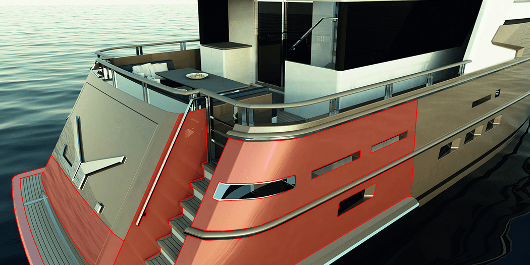 Yacht Protection Systems Clear Film UV & Impact Protection