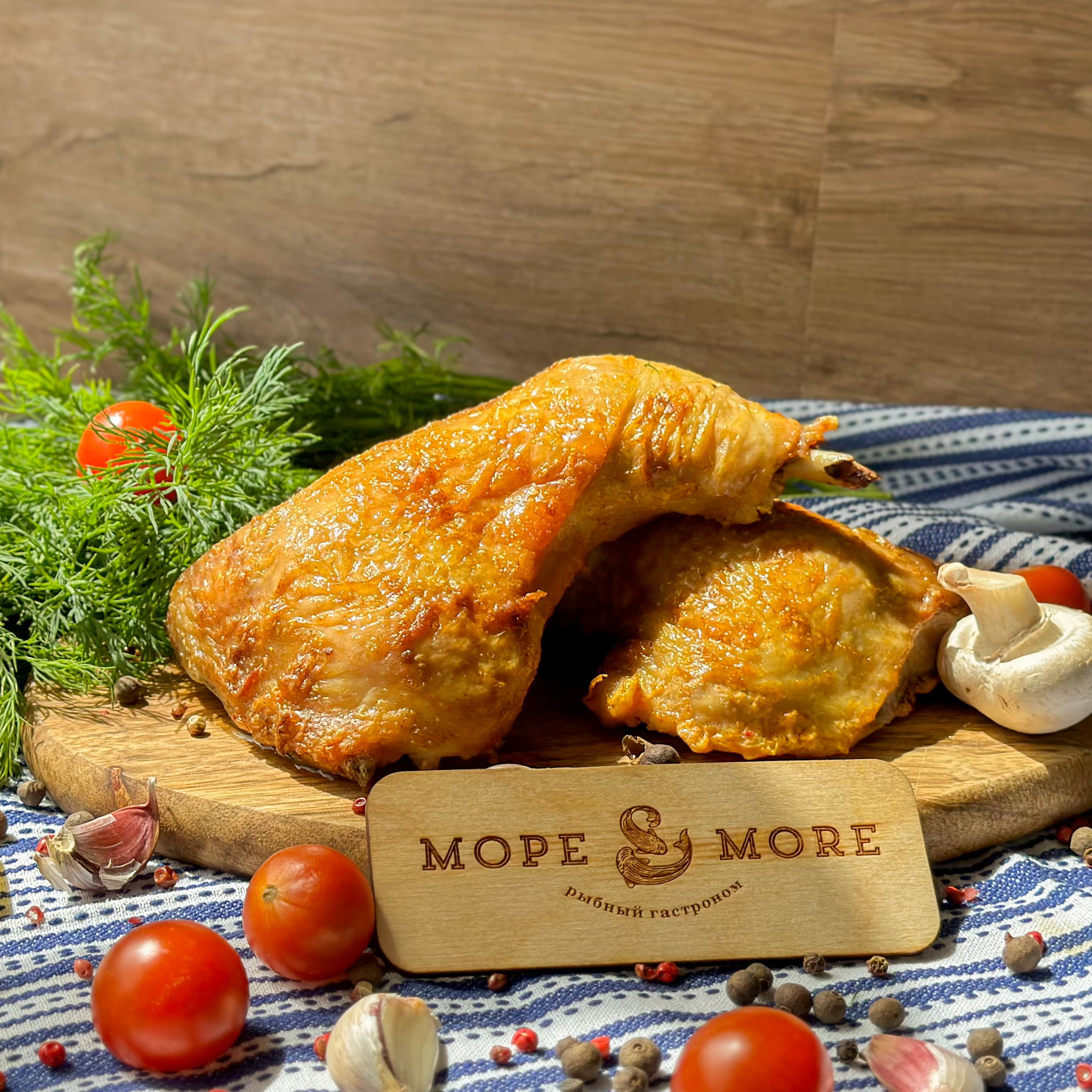 Окорочка куриные запечённые