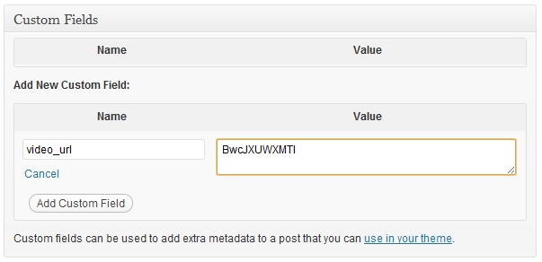 Why embed a facebook video in wordpress? Simple Video Embedding With Custom Fields In Wordpress Youtube Mor10