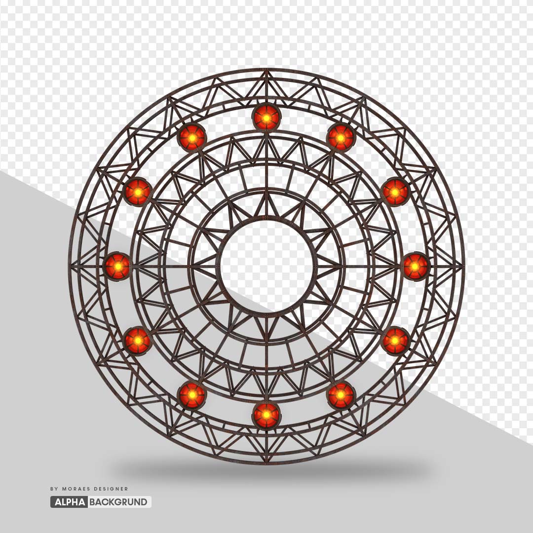 PNG FREE: Grades Ferrugem com LUZES