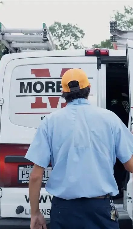 Morelli Air HVAC Technician Service Van Charleston South Carolina