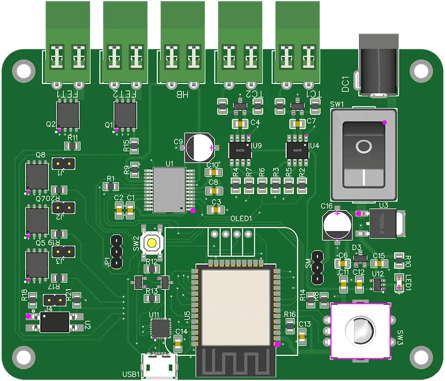 PCB design drawing