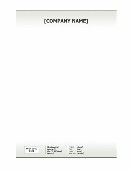 Business Stationery Company Letterhead Template Letterhead Templates