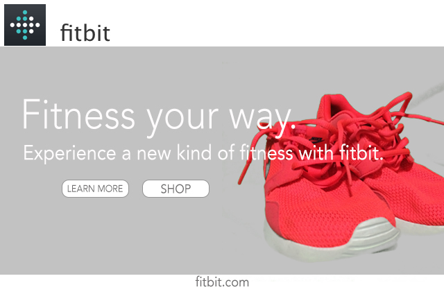 Fitbit Landing Webpage