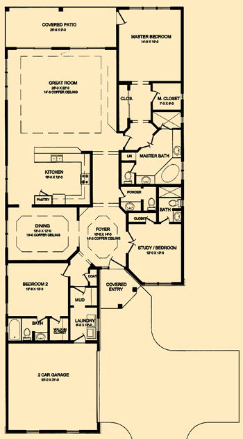 Floorplan for Morgan's House