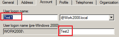 samAccountName vs userPrincipalName in Active Directory
