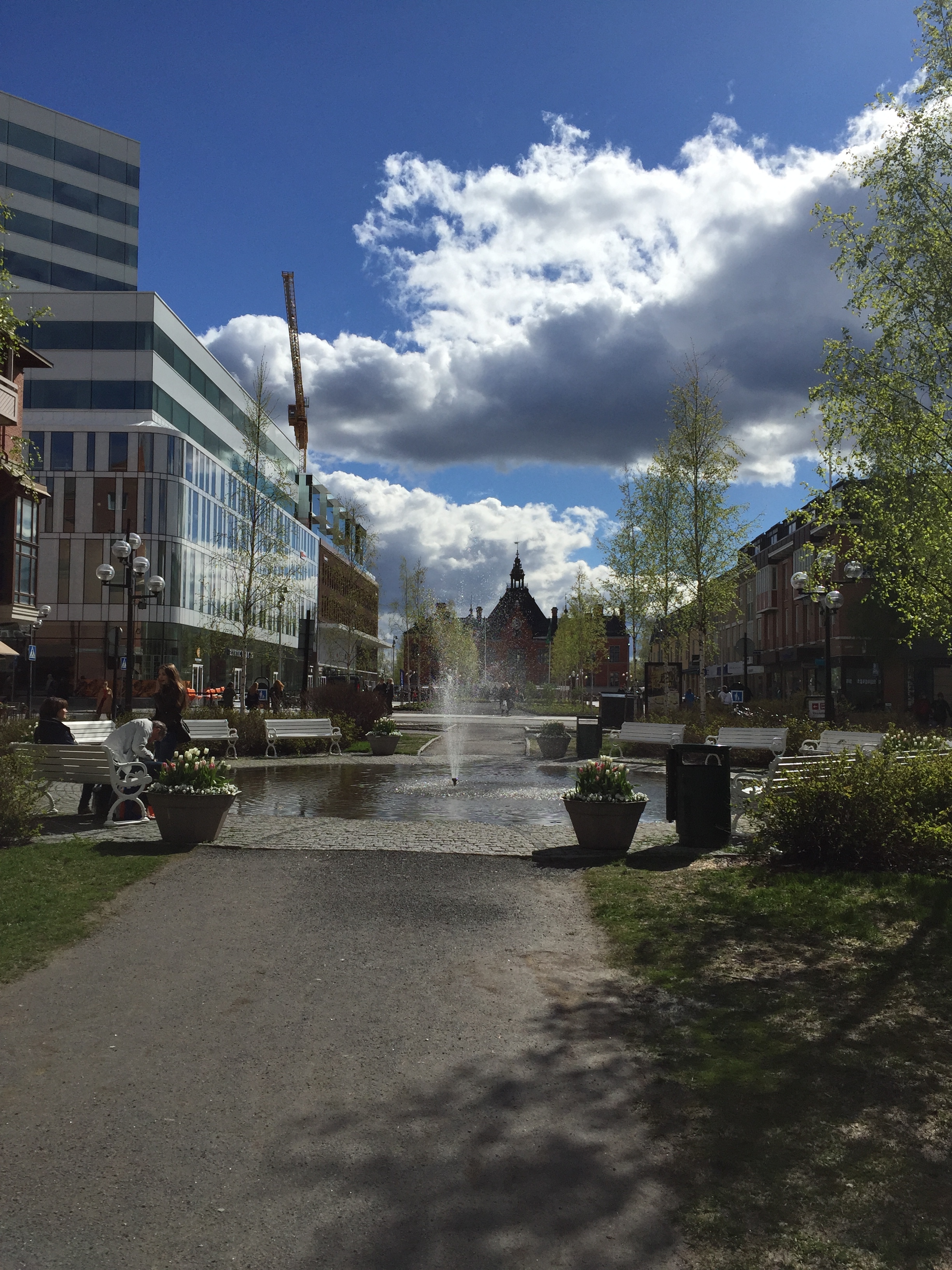 Downtown Umeå, Sweden