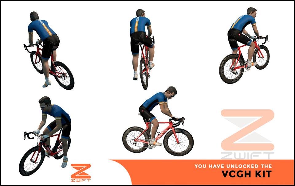 VCGH ZWIFT(ズイフト) 全ジャージ入手方法、プロモコード一覧