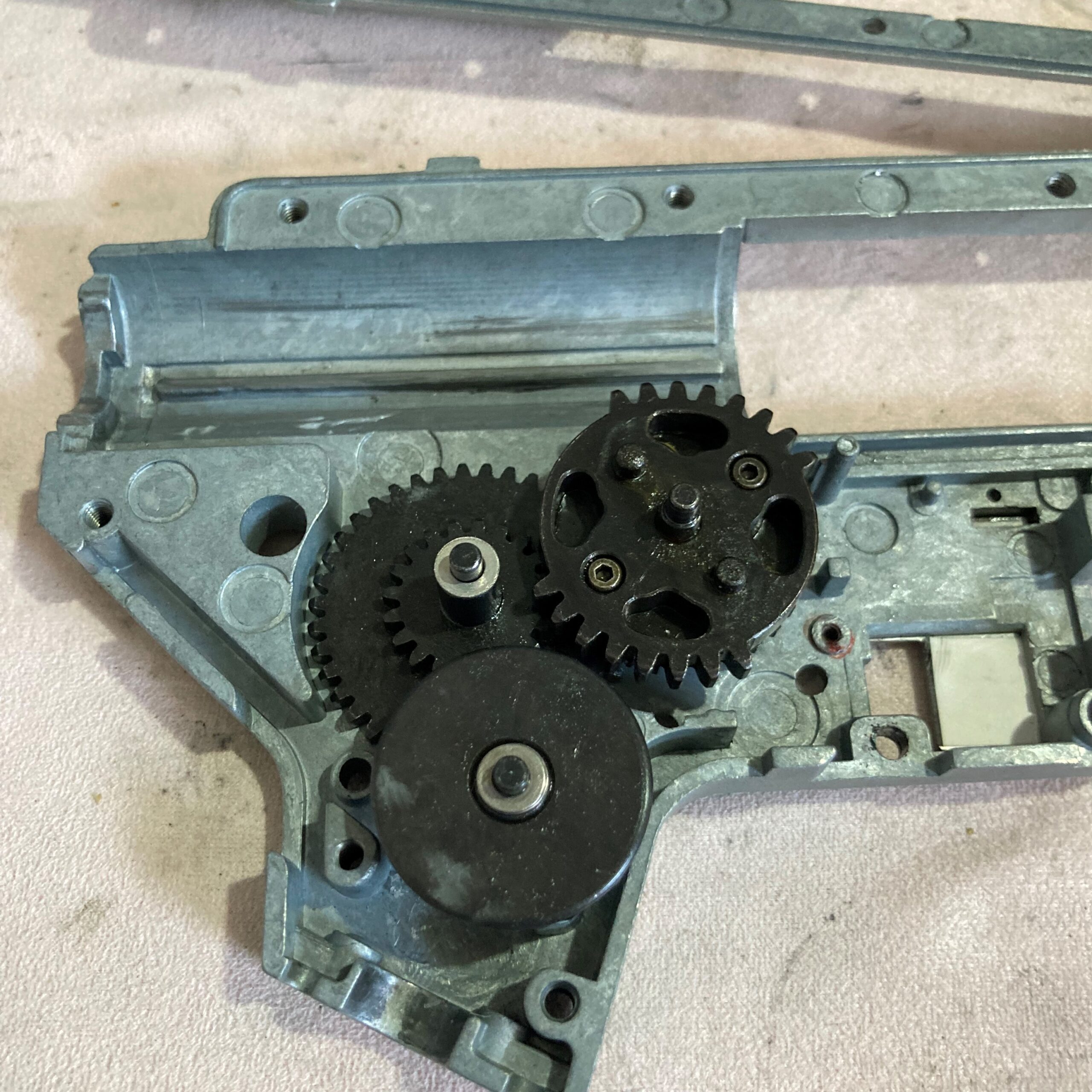 電動ガン　電子トリガー組み込み　DSG化 Double Eagle 電動ガン B＆T APC556 ② DSG（ダブルセクターギア