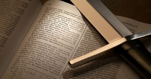 Scriptures and swords