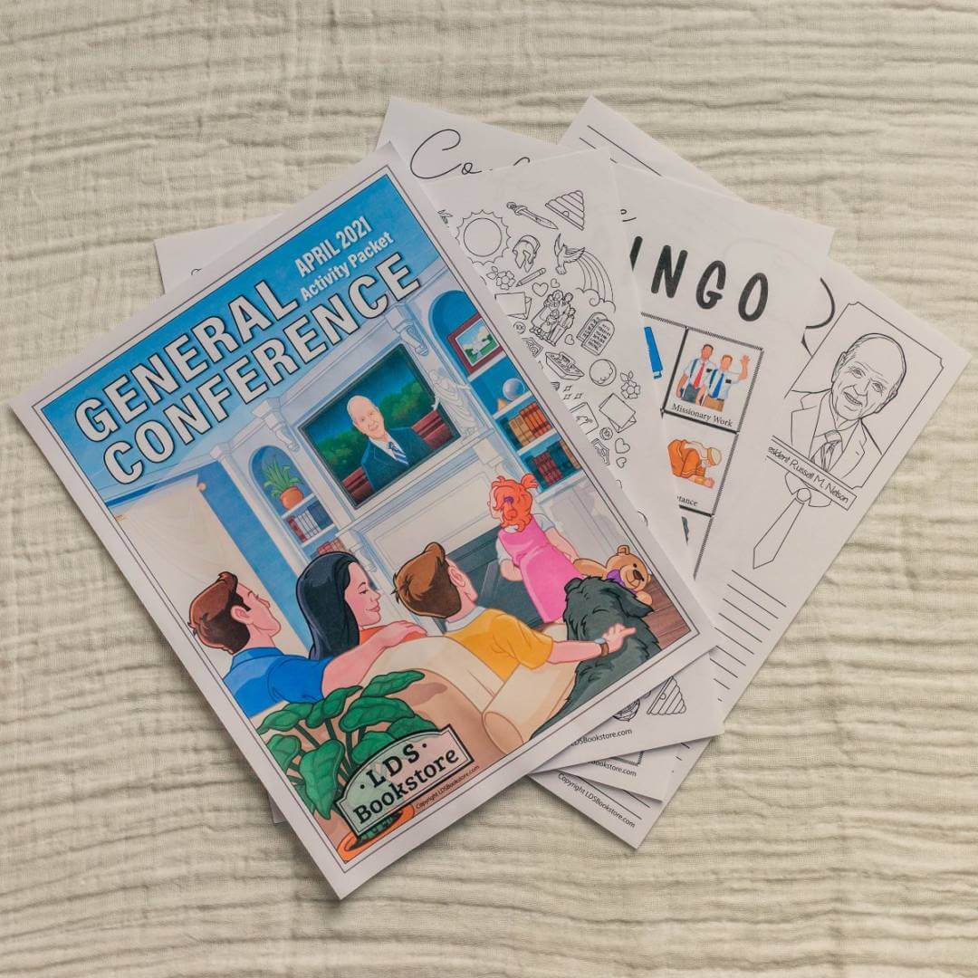 FREE Download | #GeneralConference Activity Packet from LDS Daily / LDS Bookstore
