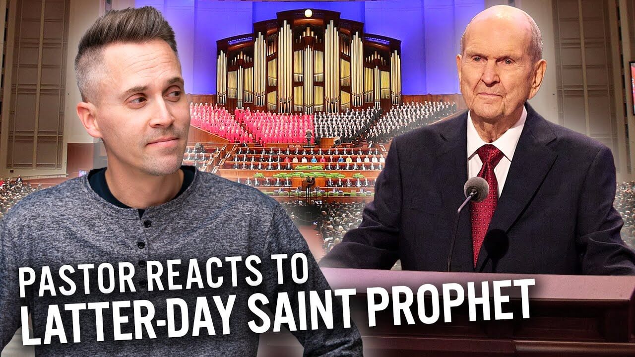 VIDEO: Pastor REACTS to Peacemakers Talk by Russell M. Nelson