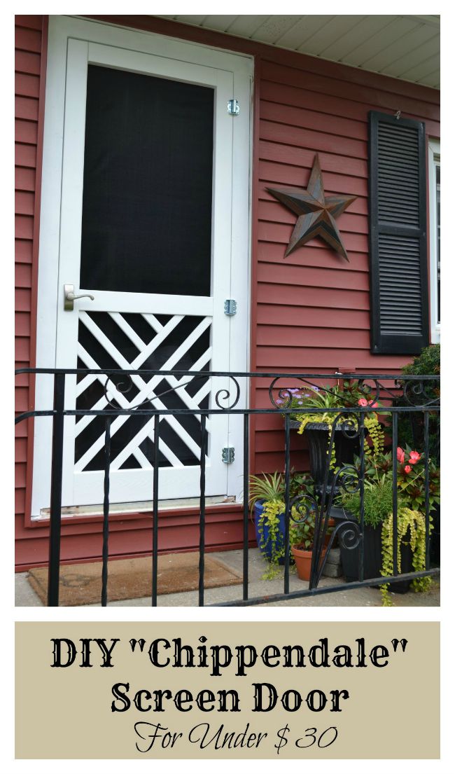 24 Awesome Diy Screen Door Ideas To Build New Or Upcycle The Old