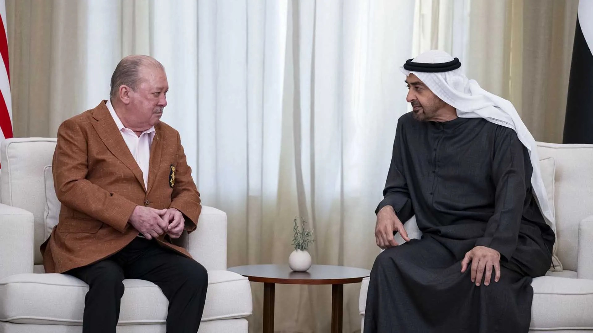 UAE President meets King of Malaysia in Abu Dhabi