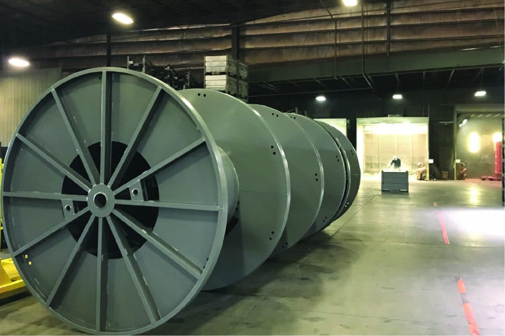 Steel Cable Reels - Morrison Industries