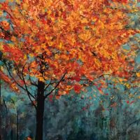 Falling - 36"x24" - $850