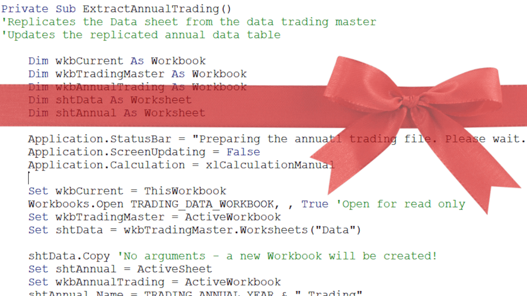 Excel vba functions gift