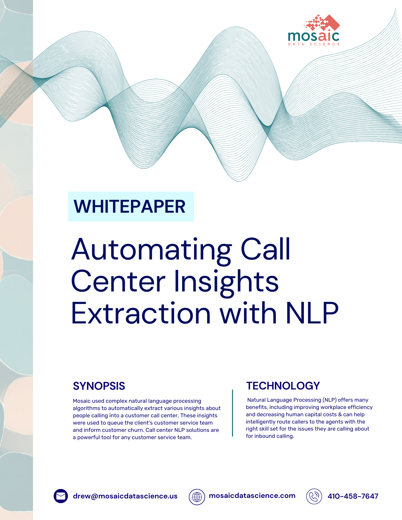 Call center nlp solutions