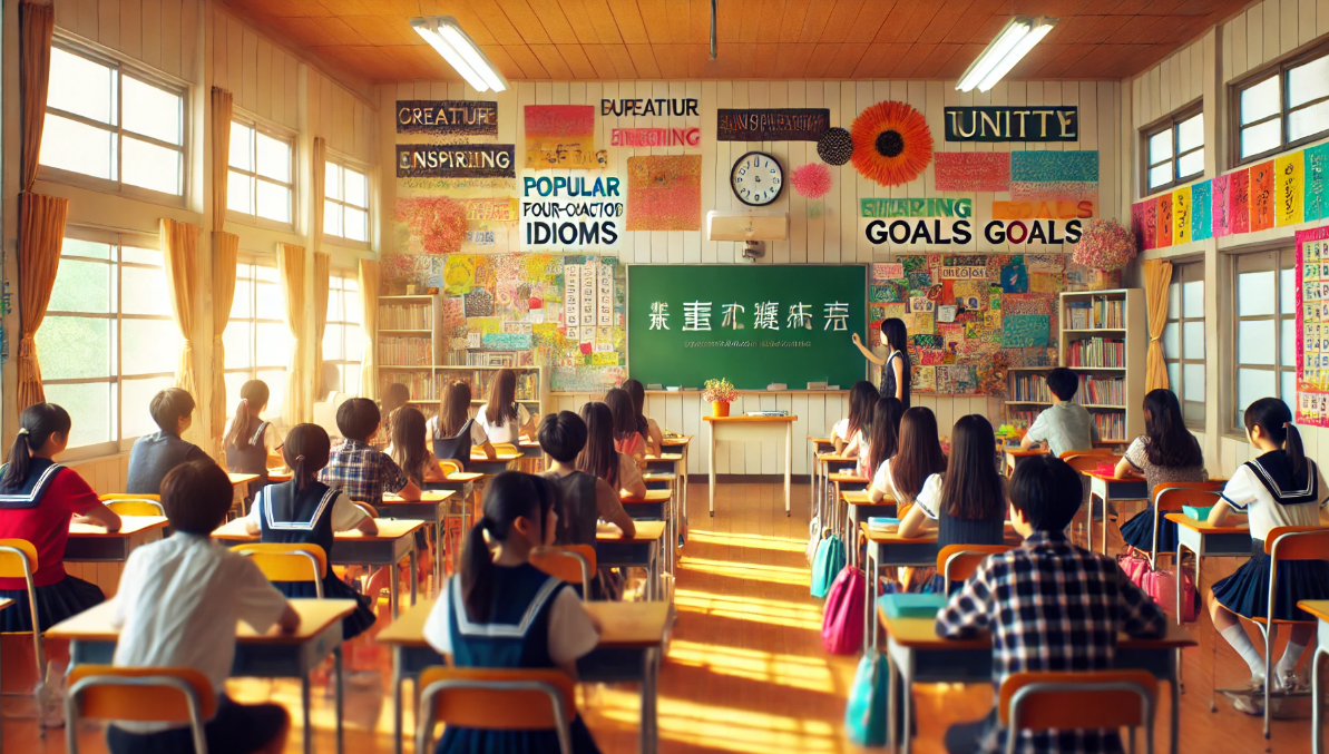 学級目標に使える四字熟語と当て字アイデア集！中学生に人気の言葉集