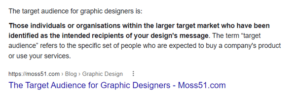 snippet example