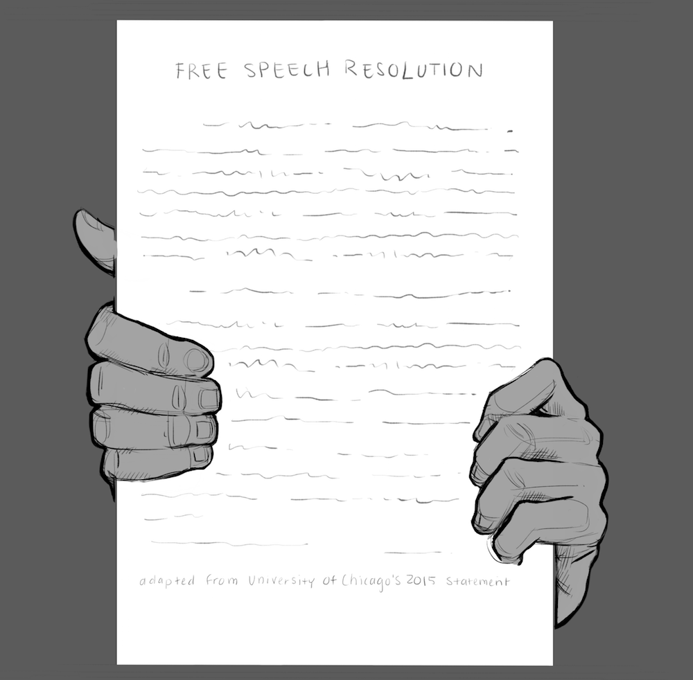 Free speech by Raya Deussen