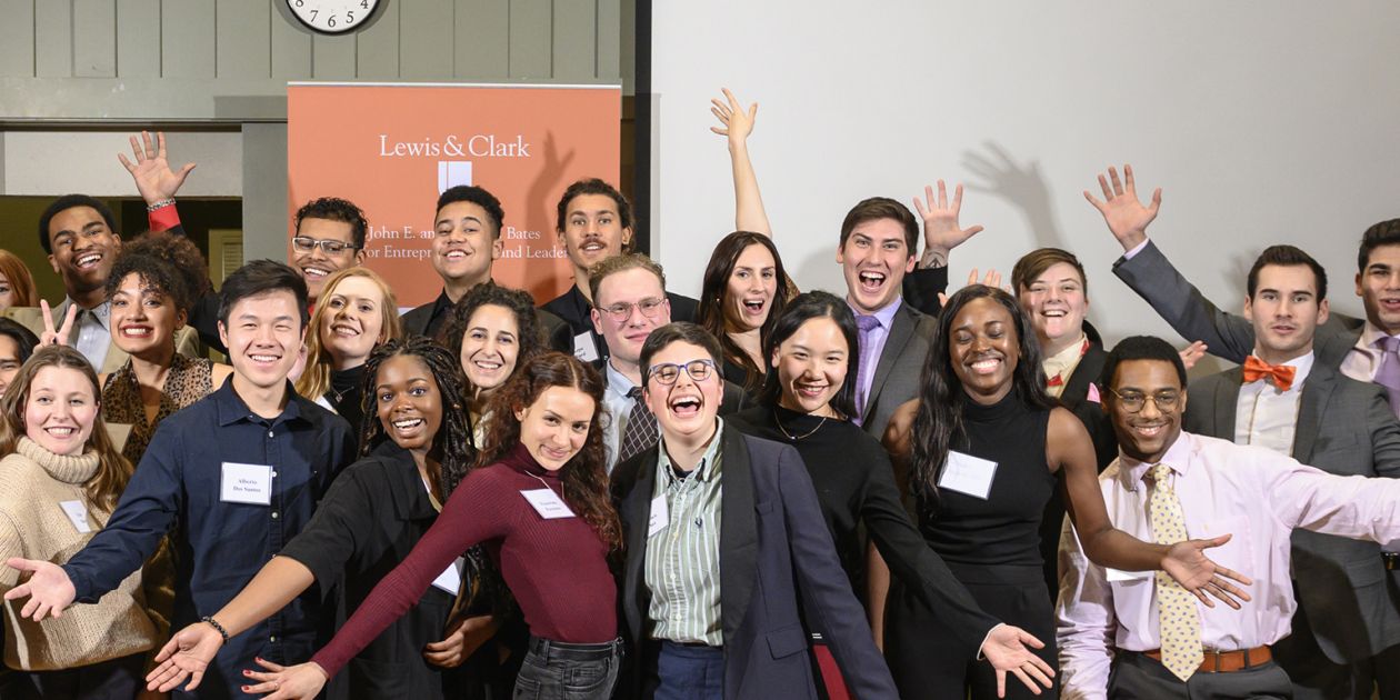 Photo of the Winterim 2022 students posing
