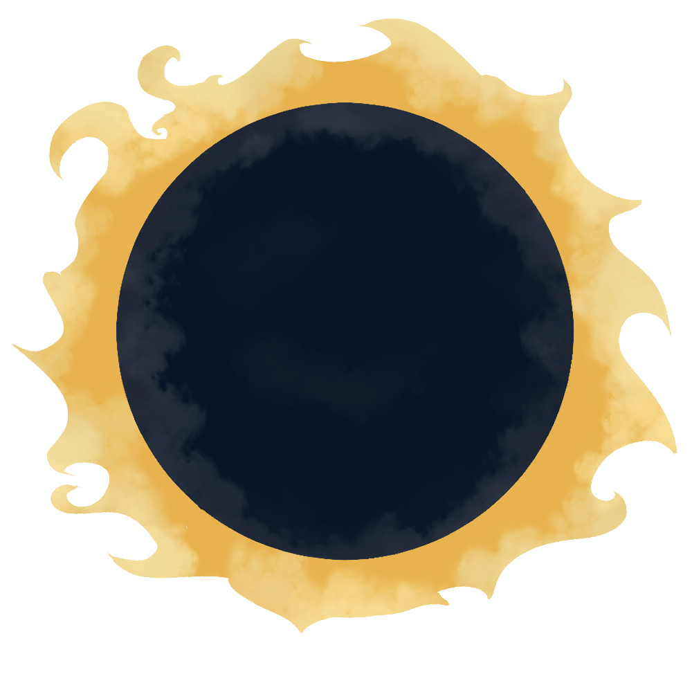 Illustration of the sun