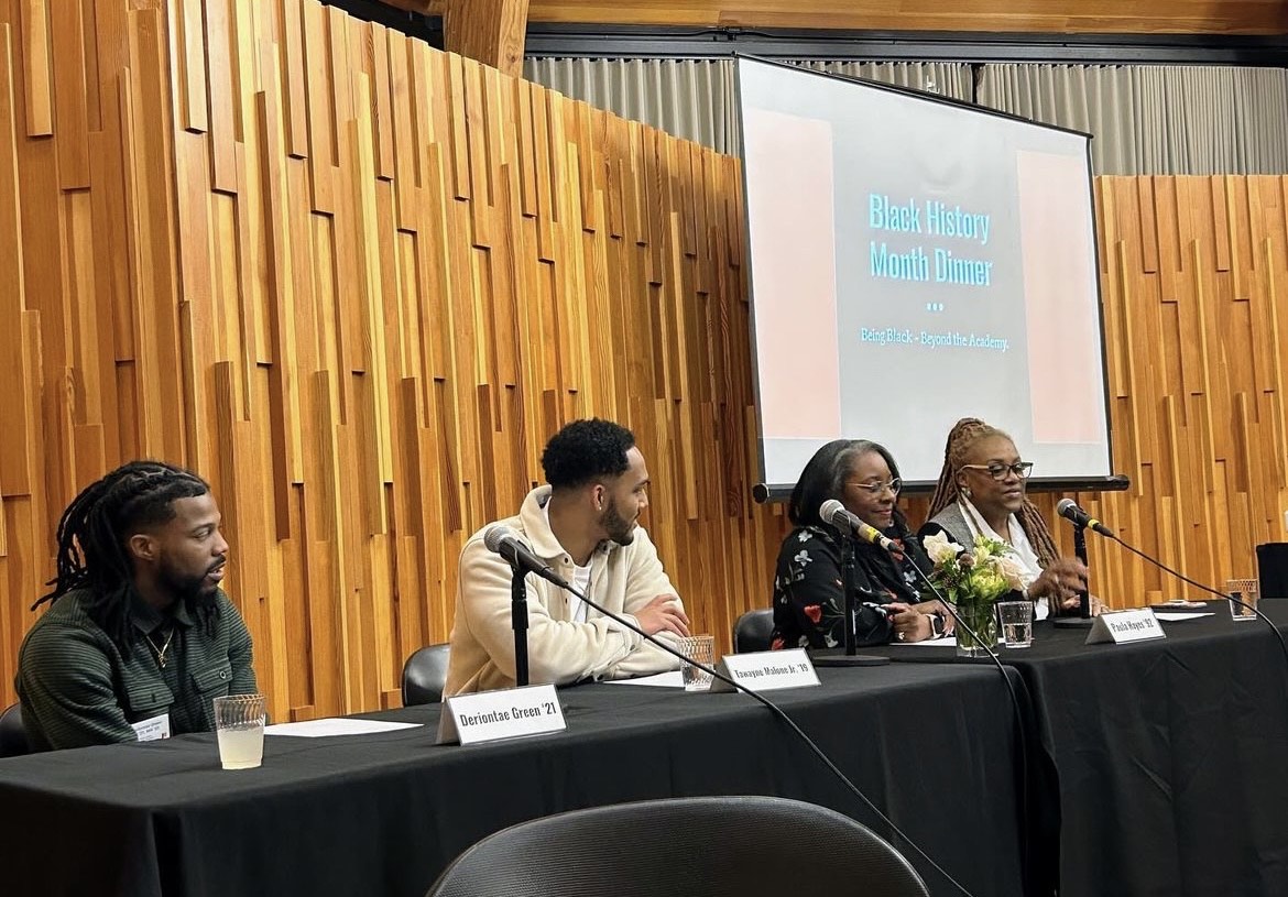 Photo of Black alumni panel