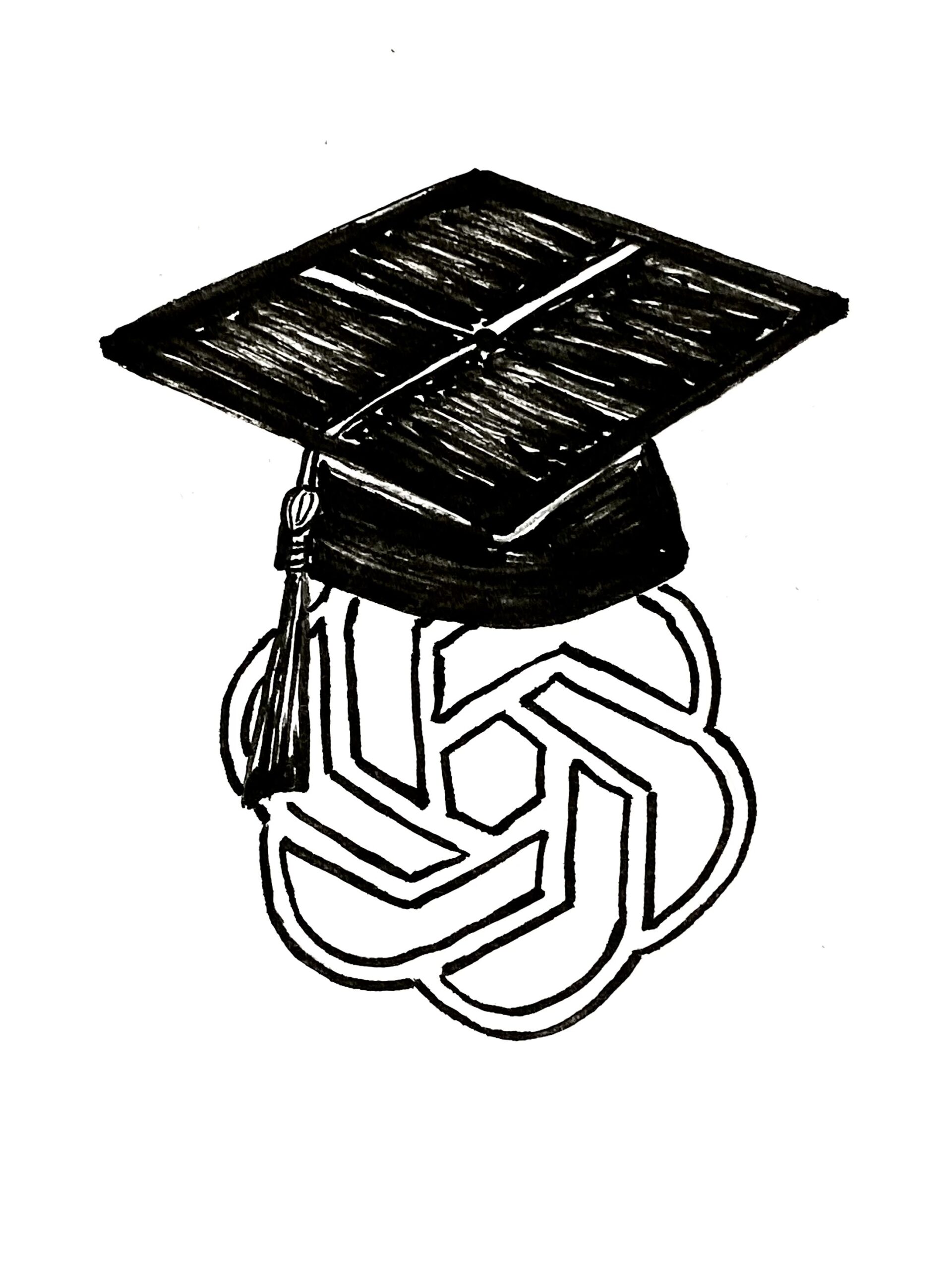 ChatGPT with a grad cap