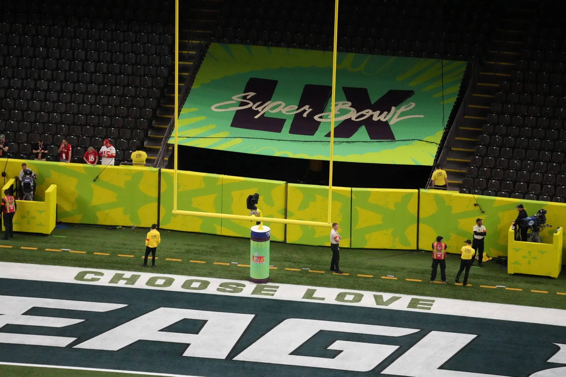 Football field photo