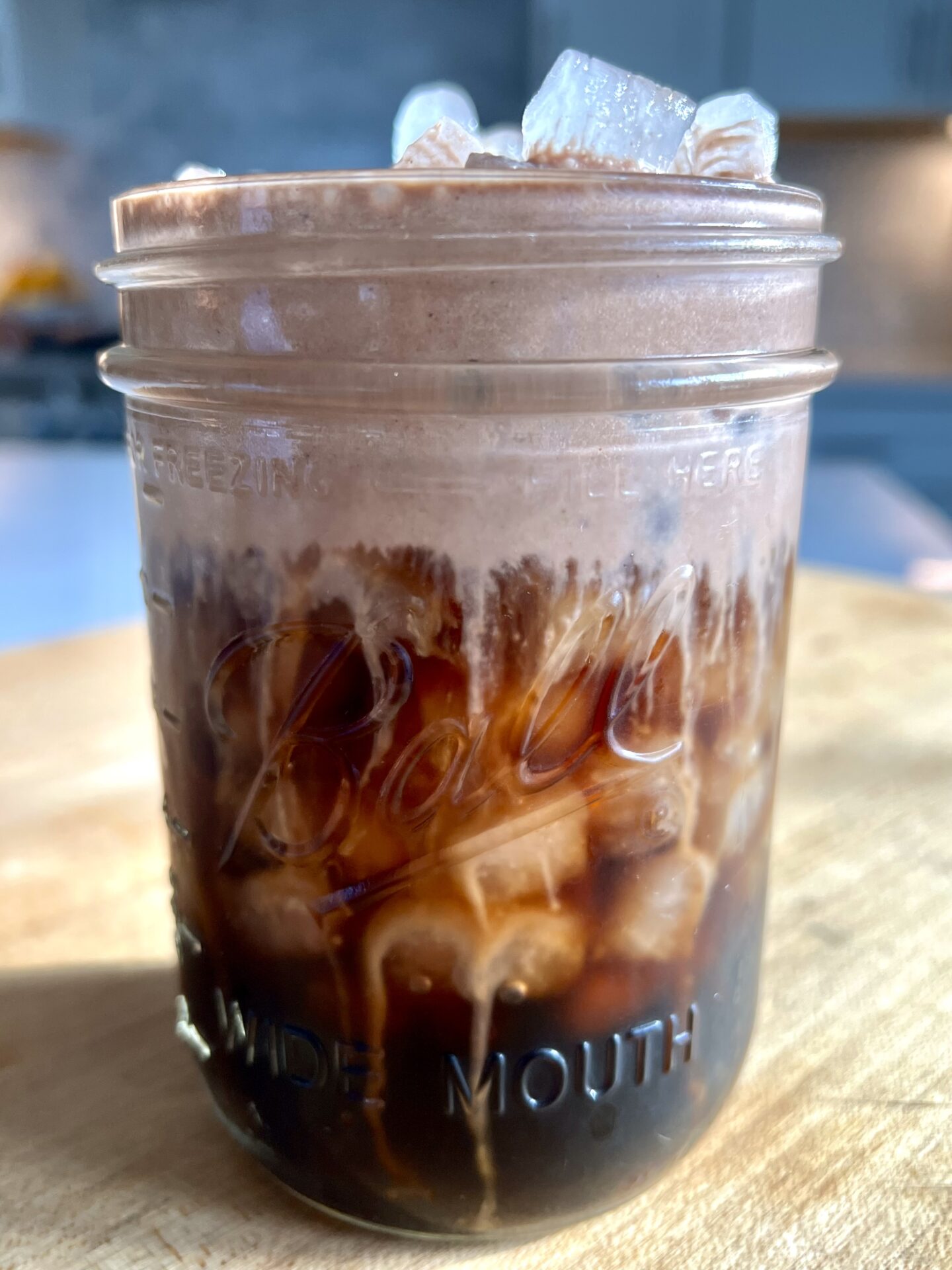 Starbucks Copycat Chocolate Protein Foam Cold Brew