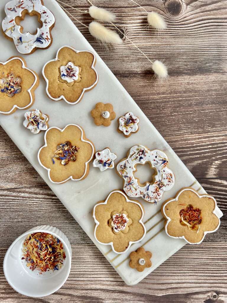Spring Flower Sugar Cookies