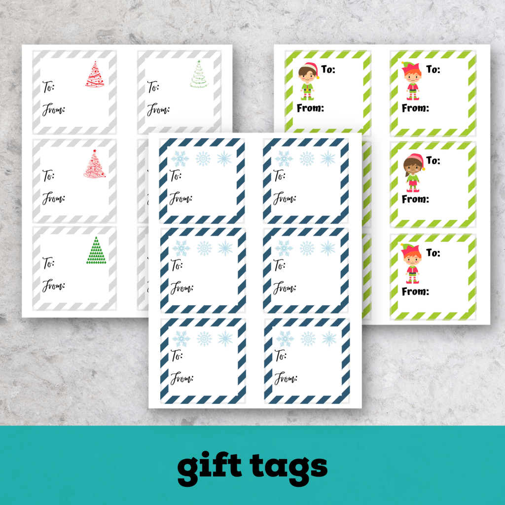 christmas gift tags