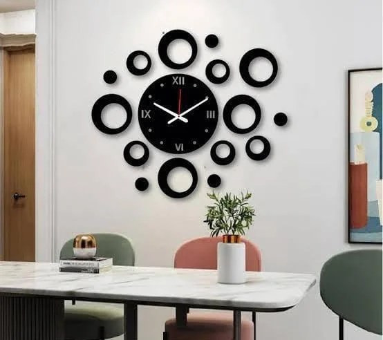 MDF Ring Wall Clock