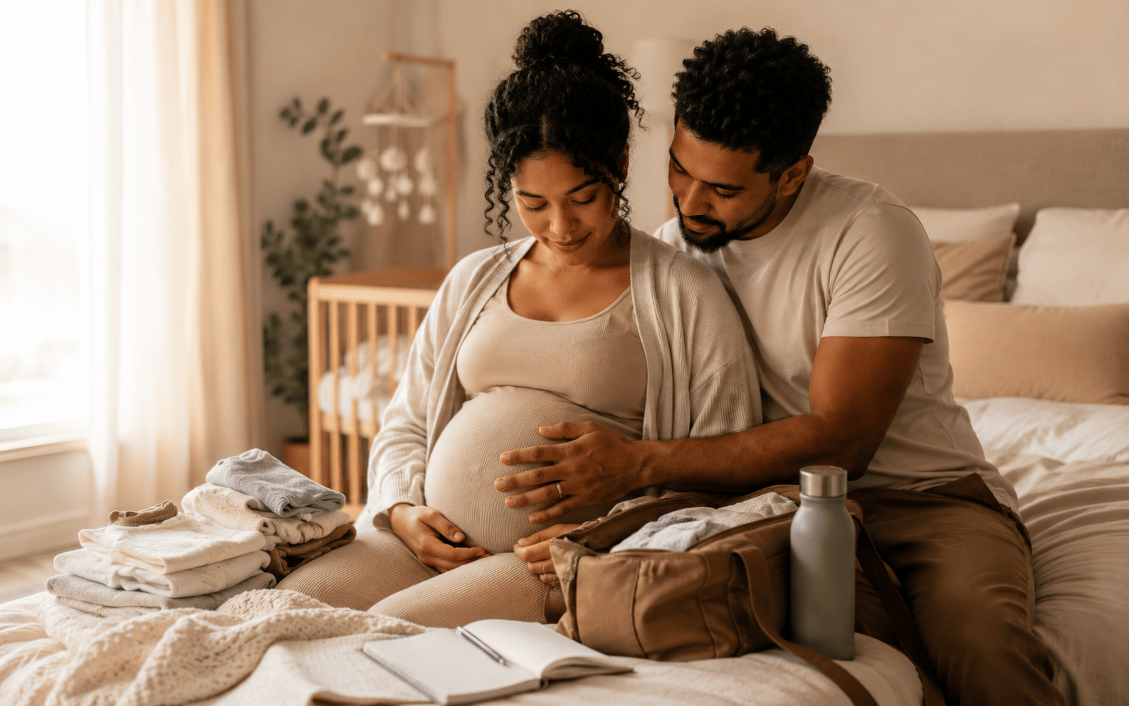 Maternity leggings and loungewear