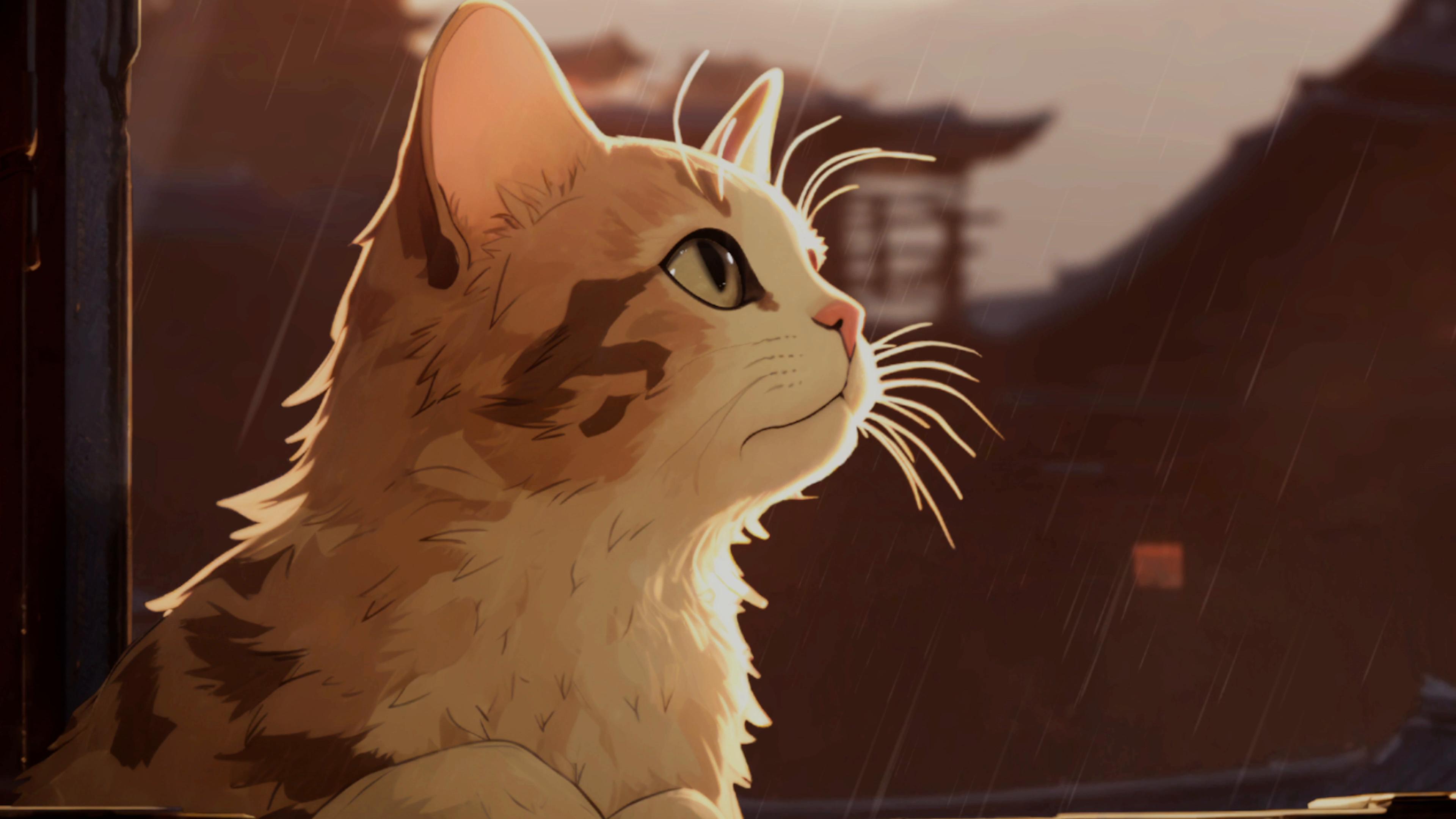 Cat animated wallpaper gif