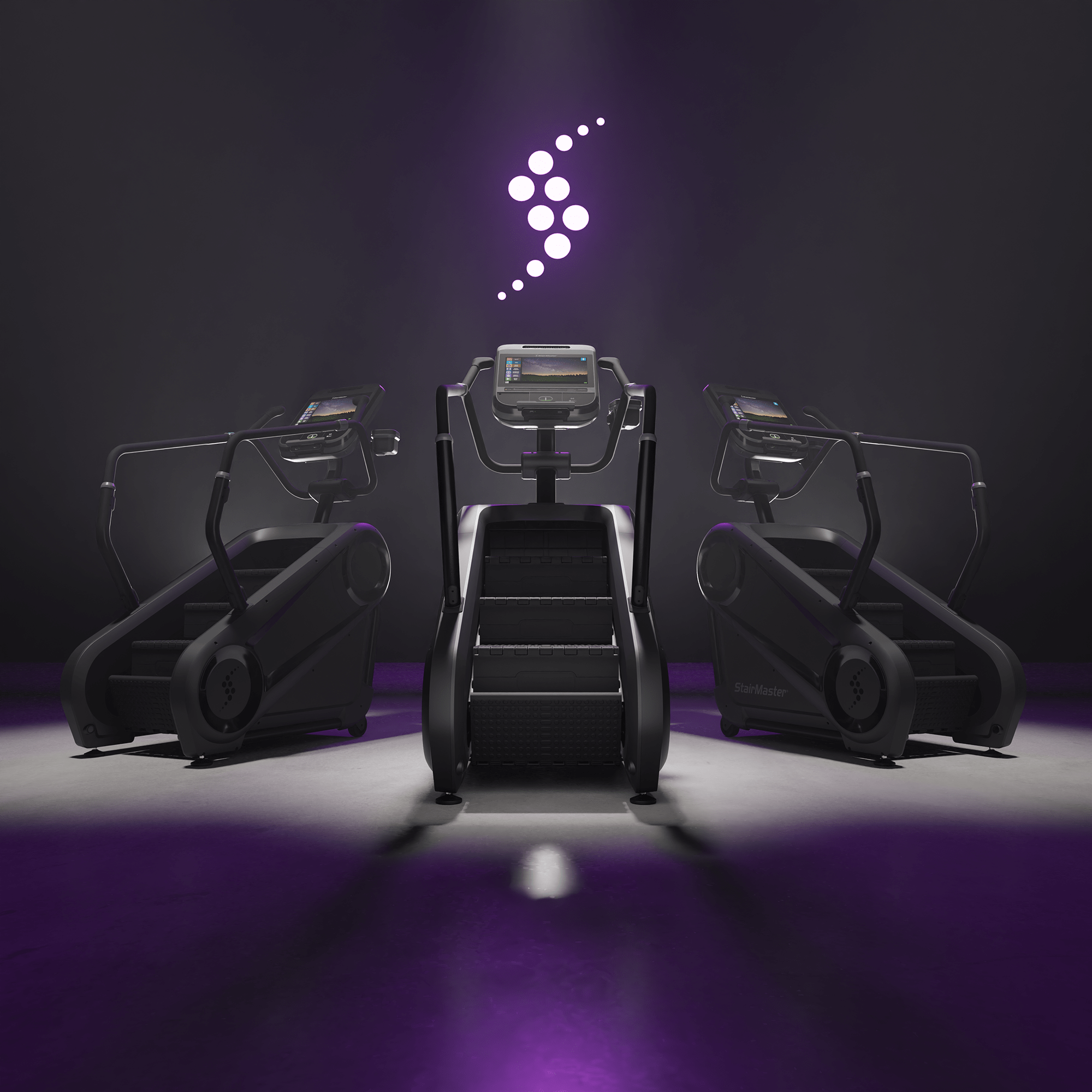 Converted CAD file of machinery visualized in 3D for marketing.