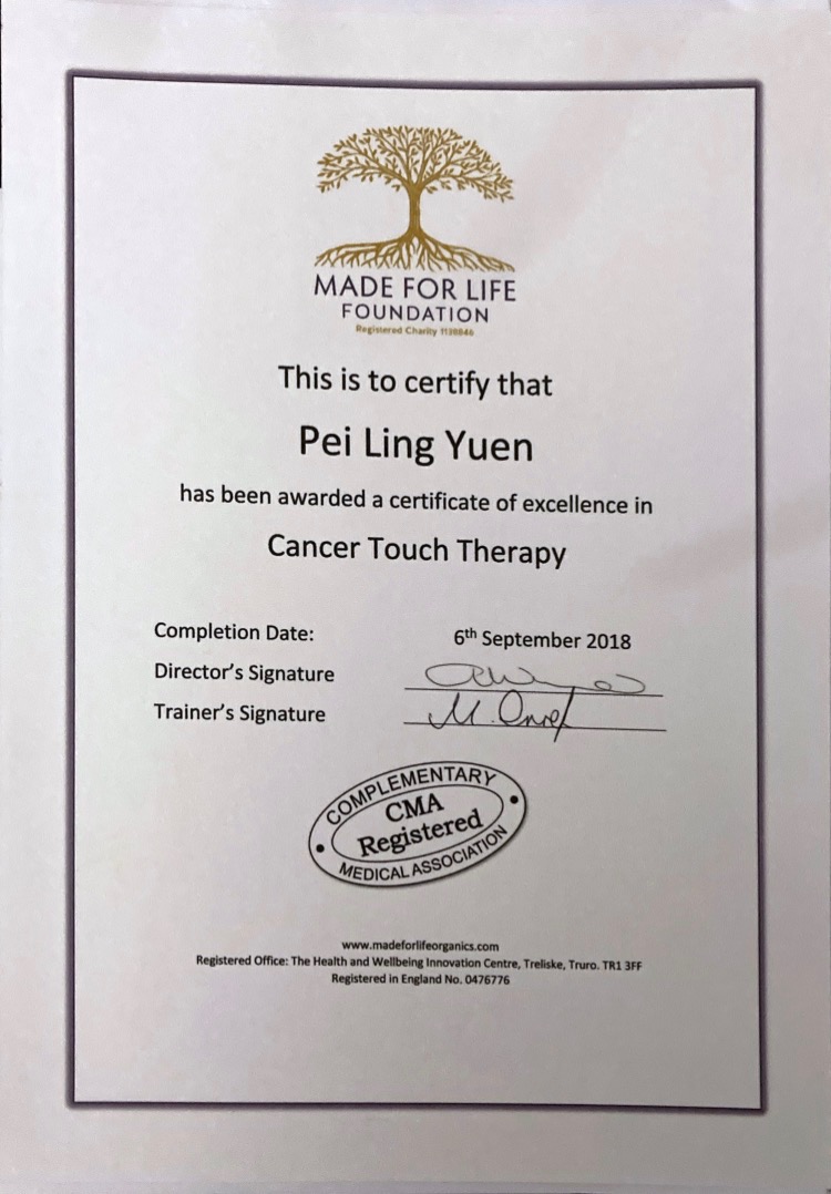 Made for Life- Cancer Touch Therapy