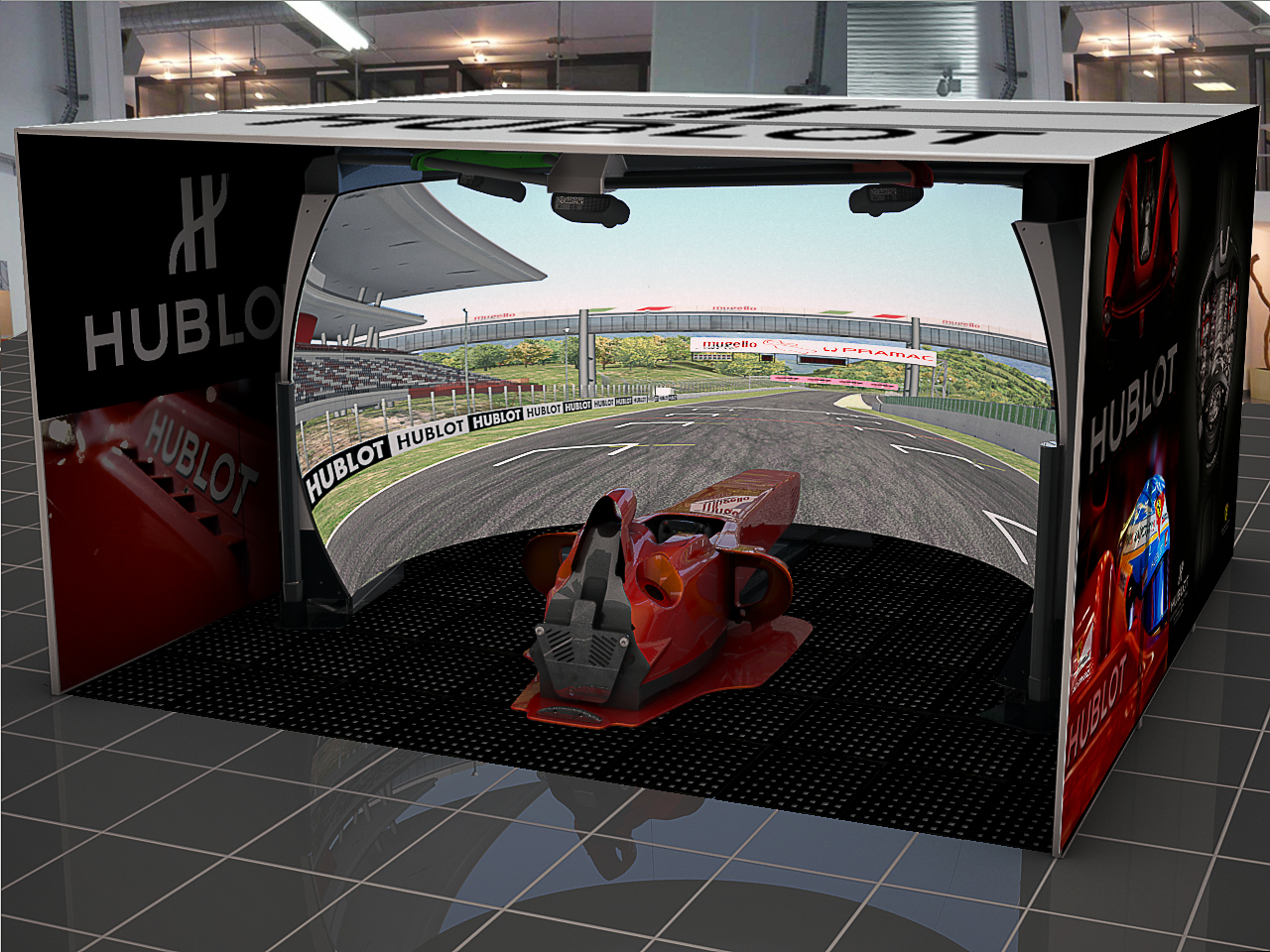 Try Real Ferrari F1 Simulator At Dubai Mall With