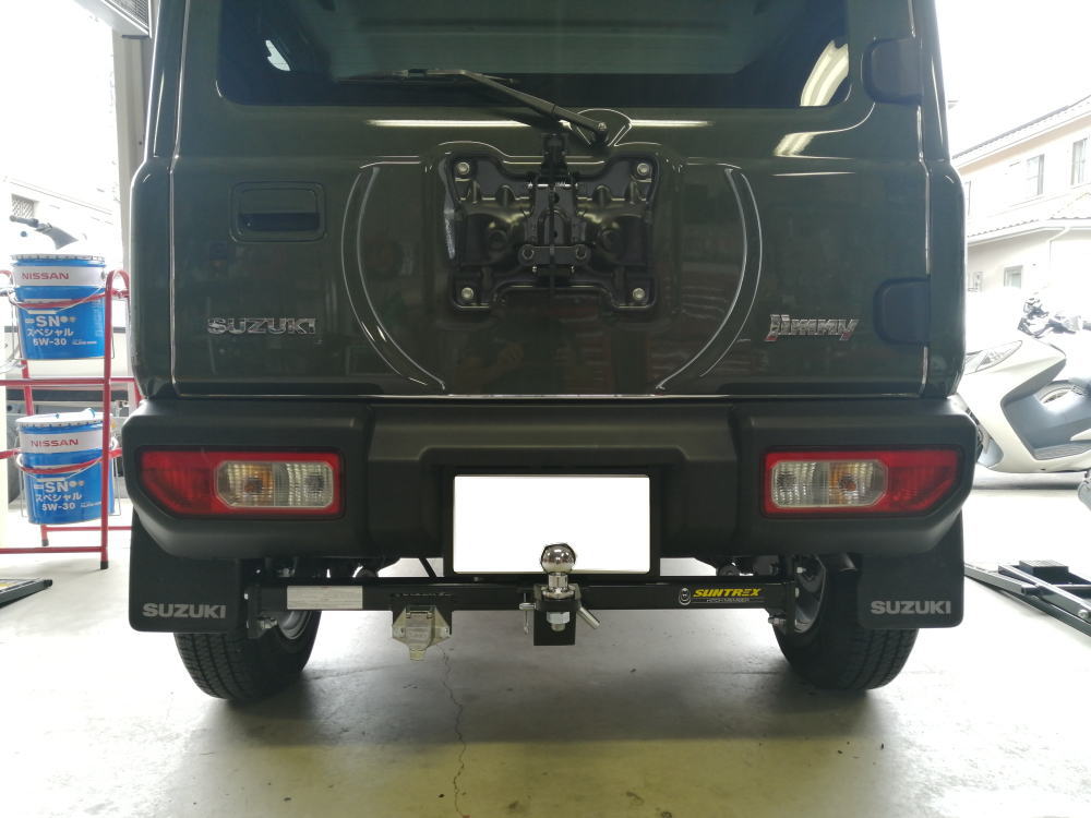 ギガテックス・モーターススズキ ジムニー (JB64W) にヒッチメンバーの