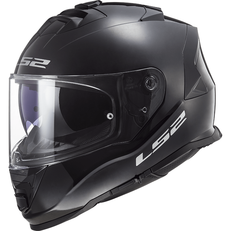 LS2 Storm II Solid Black Full Face Motorcycle Helmet Moto World